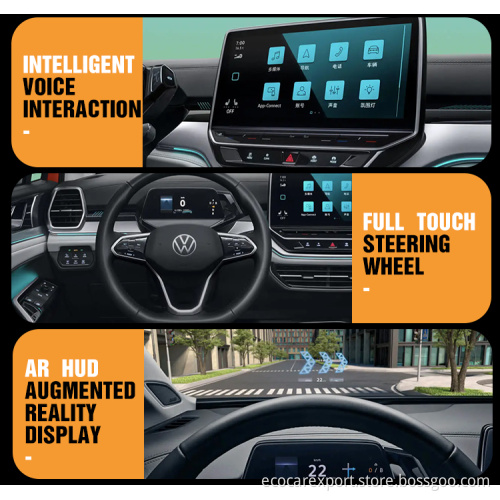 Nuovi veicoli energetici Volkswagen ID6 Crozz Pro SUV a 5 porte SUV a 5 posti auto elettriche realizzate in Cina